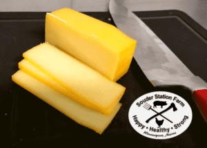 Souder Station Farm Wood SMoked Cheddar Cheese