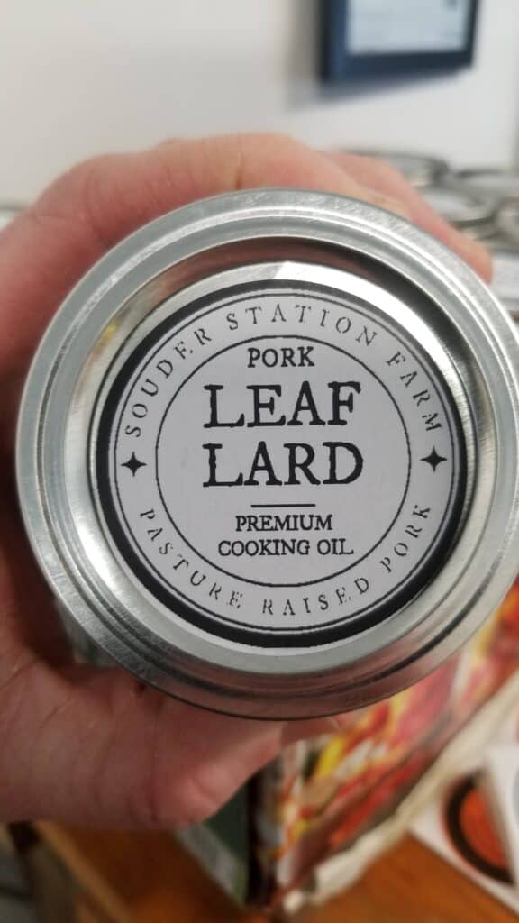 Leaf Lard Souder Station Farm